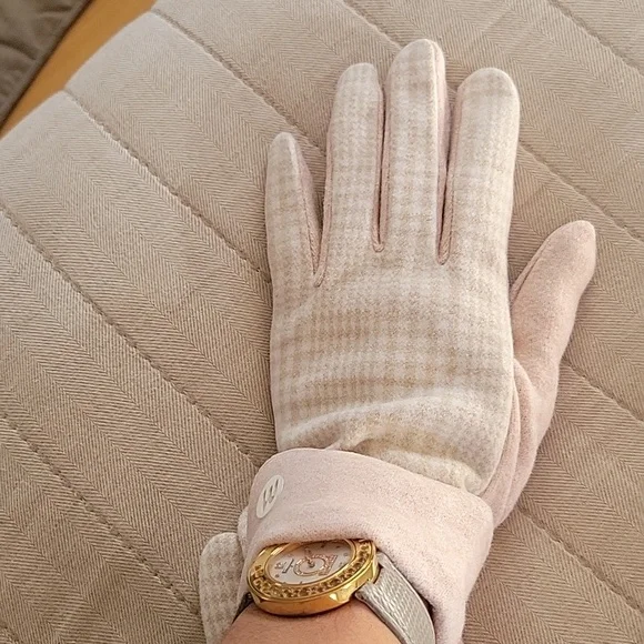 Burberry style screen touch warm gloves - Picture 8 of 10